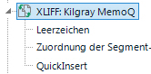 Bearbeiten von memoQ-XLIFF-Dateien in SDL Trados Studio und Neuimport in memoQ