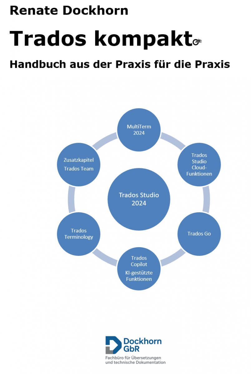 Trados kompakt – Handbuch aus der Praxis für die Praxis von Renate Dockhorn erscheint im Oktober 2025